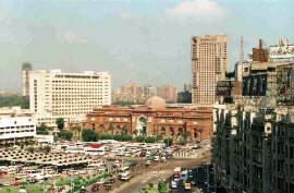 Египетский музей украшает одну из центральных площадей Каира - Тахрир. 