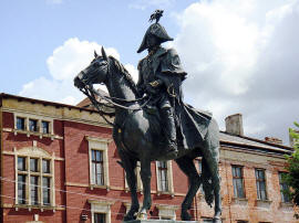Черняховск (бывший Инстербург - Insterburg), памятник российскому полководцу Барклаю-де-Толли