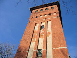 Отрадное  (бывший Георгенсвальде, Georgenswalde), здание водонапорной башни