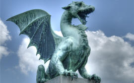 Дракон - это символ Любляны