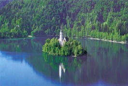 Словения, озеро Блед