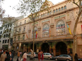 Барселона - Оперный театр Лисео