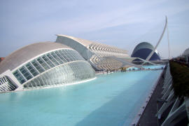 Главная достопримечательность современной части Валенсии – «Город искусства и науки»