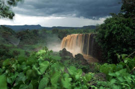 Эфиопия, водопад Тис Исат