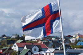 Фарерские острова, флаг островов