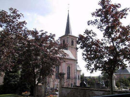 Мондорф-ле-Бен (люксемб. Munneref, фр. Mondorf-les-Bains) барочная церковь Святого Михаила